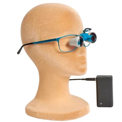 JedMed VDC Plus Accu Lum Loupe, Aluminum Frames (98-1805-P)