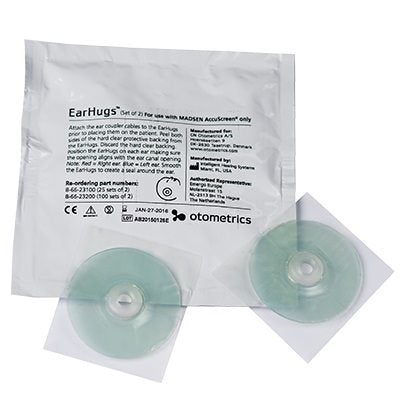 Natus Sensory EarHugs for AccuScreen, 200 Total (8-66-23200)
