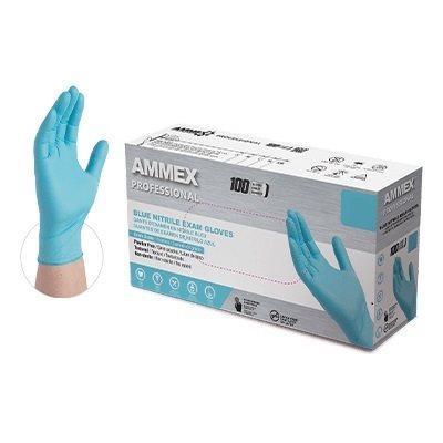 Powder-Free Nitrile Exam Gloves – Extra Large (100/Box)