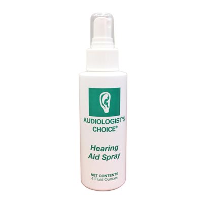 Audiologist's Choice Hearing Aid & Earmold Cleaner (4 oz spray)