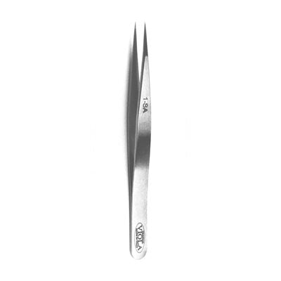 Viola 1-SA Fine-Point Antimagnetic Tweezers — 4.75 Inch