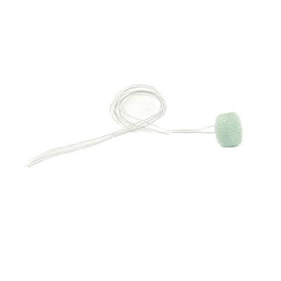 Slim foam ear dams Small, green, 50 per bag