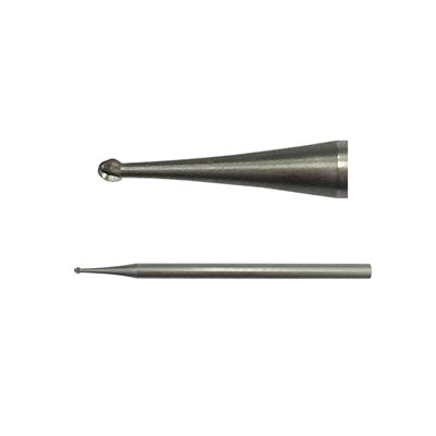 Ball-Shaped Steel Bur — 1 mm