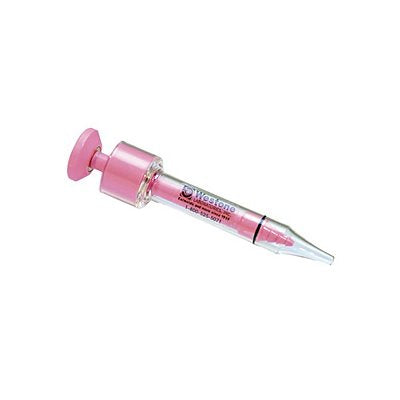 Professional Silicone Impression Syringe, Pink Plunger, 12 cc