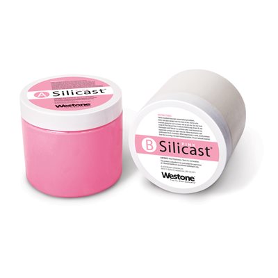 Westone Pink Silicast Two-Part Impression Material (up to 70 impressions)