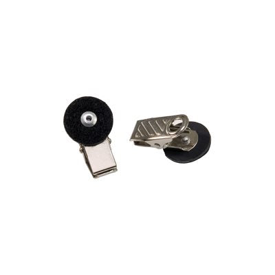 Velcro Collar Clips for Insert Earphones (10 per bag)
