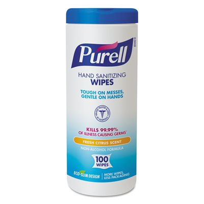 Purell Sanitizing Hand Wipes (100 per canister)