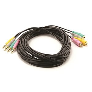 Otometrics multi-use mini jack male female cable