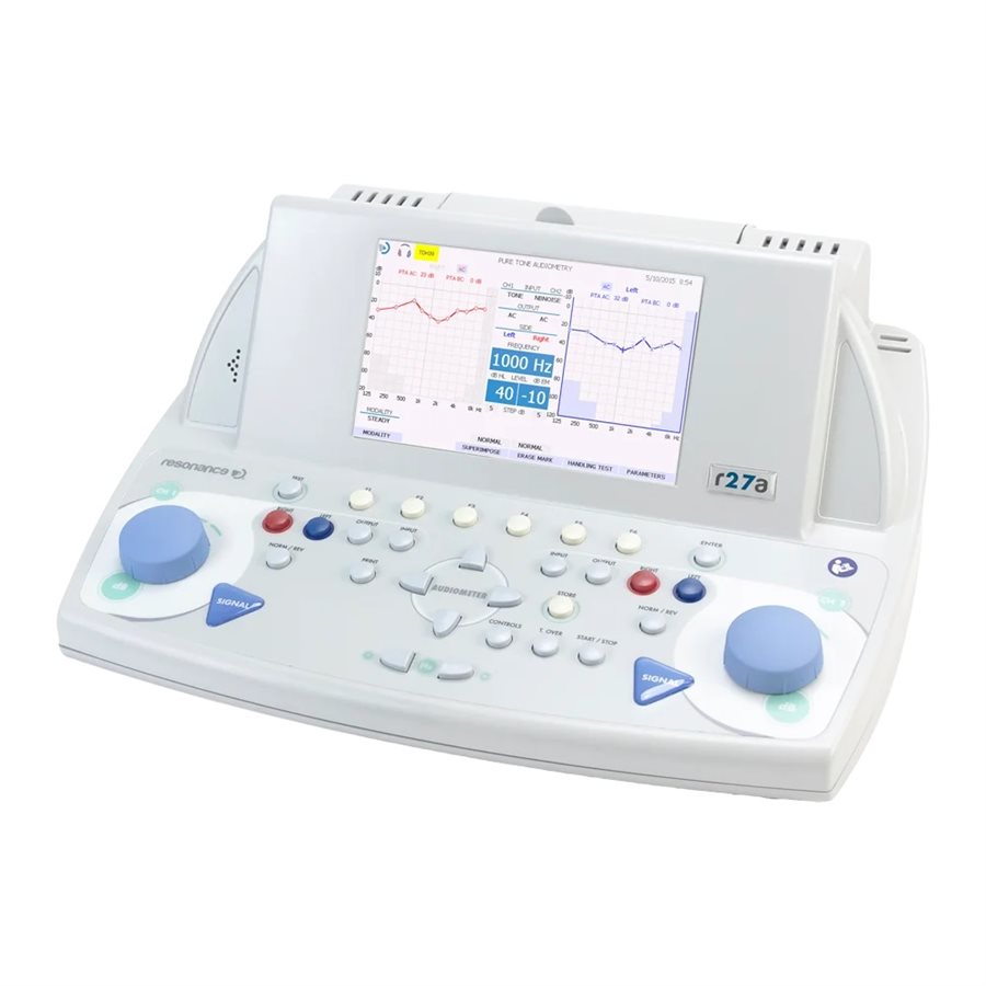 Resonance R27A Diagnostic Audiometer with DD45 Headphones