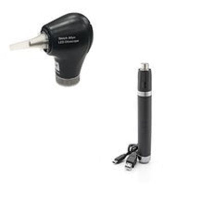 Welch Allyn diagnostic LED otoscope with lithium USB handle