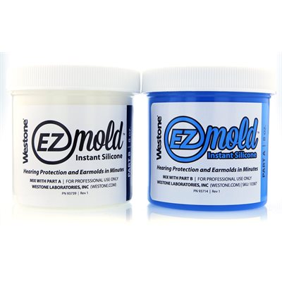 Westone EZ Mold Material, Large 8 oz Kit, Blue (10387)